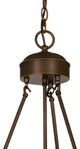 Yellowstone 9L Moose Chandelier Burnished Bronze