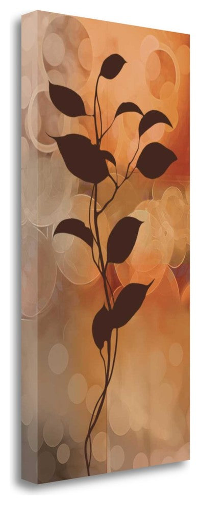 "Flora II" By Edward Aparicio,Ready to Hang Giclee Print on Gallery Wrap Canvas