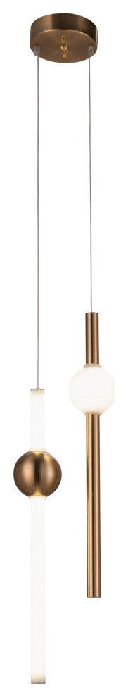 Pendant Ceiling Light Fixture, Glass, Steel Metal, Brass, Gold, White, Lounge