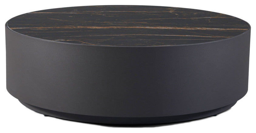 Round Ceramic Outdoor Coffee Table | Andrew Martin Bali