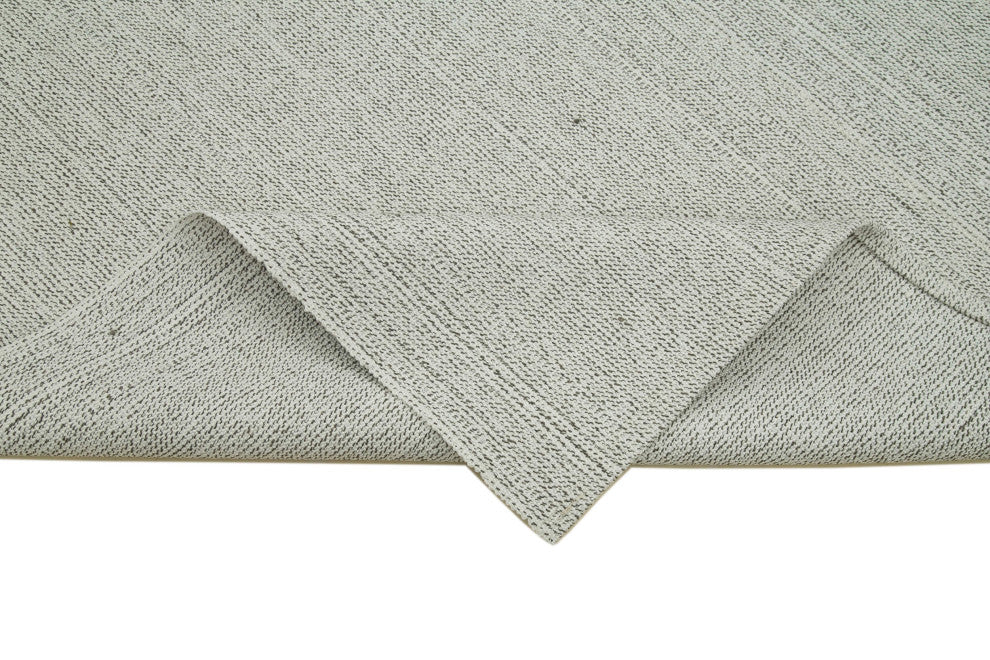 Rug N Carpet - Handmade Turkish 6' 8'' x 11' 0'' Decorative Wool Kilim Rug