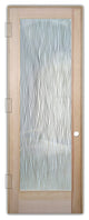 Interior Prehung Door or Interior Slab Door - Water Trails - Douglas Fir...