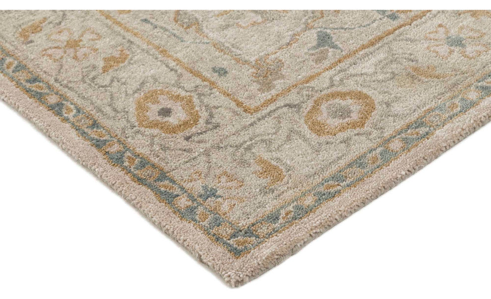 Timeless Shirley Neutral Area Rug - 2'6"x8'