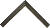 Formal Black Picture Frame, 1-1/2", Easle Back, Traditional, 5 x 7