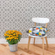 Trellis Peel and Stick Vinyl Wallpaper, Warm Gray, 24"w X 108"h
