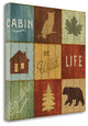 "Lake Lodge VIII" By Sue Schlabach, Giclee Print on Gallery Wrap Canvas