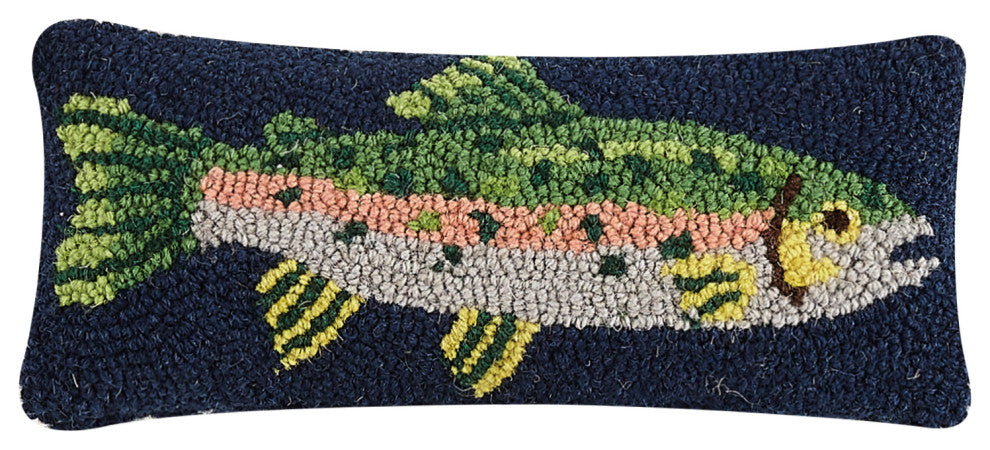 Trout Hook Pillow