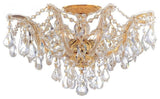 Crystorama Maria Theresa Semi Flush Mount Clear Crystal