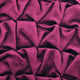 Purple Decorative Pillow Covers 22"x22" Velvet, Plum Knots