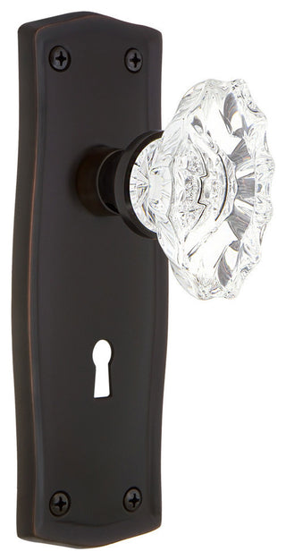 Prairie Plate with Keyhole Double Dummy Chateau Door Knob