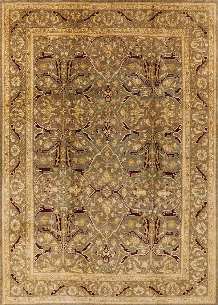 Ahgly Company Indoor Rectangle Mid-Century Modern Area Rugs, 7' x 9'