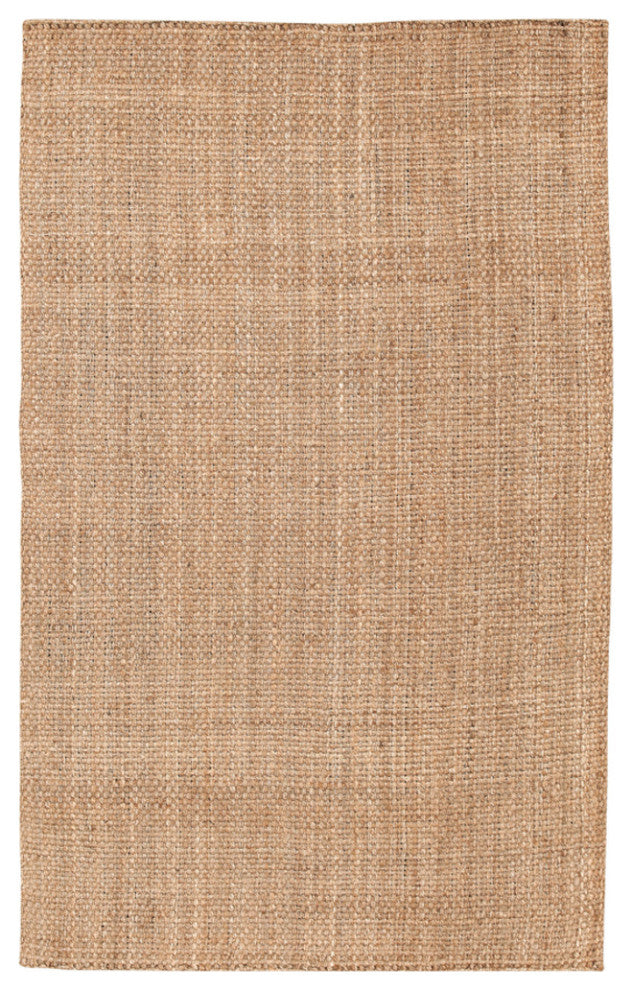 Surya Jute Woven JS-2 Natural Fiber Area Rug, Wheat, 5' x 8' Rectangle