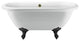 67" Streamline N1121BL-BNK Clawfoot Tub and Tray With External Drain