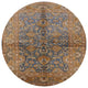 Ahgly Company Indoor Round Mid-Century Modern Area Rugs, 5' Round