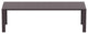 Compamia Vegas XL 102"-118" Extendable Dining Table, Wicker Brown