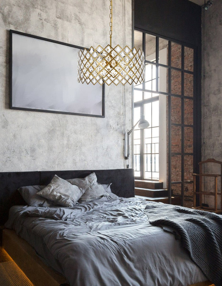 Lyla 21" Pendant, Brass