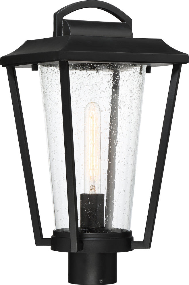 Nuvo 1-Light Lakeview Aged Bronze Post Lantern Light