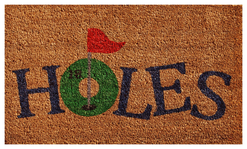 18 Holes Doormat, 17"x29"