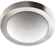 9" Contempo Ceiling Flush Mount, Satin Nickel