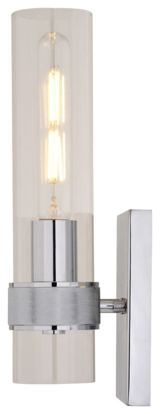 Vaxcel Lighting W0428 Bari 13" Tall Bathroom Sconce - Chrome