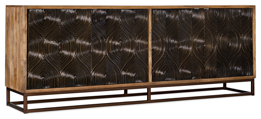 Swirl Door Entertainment Console