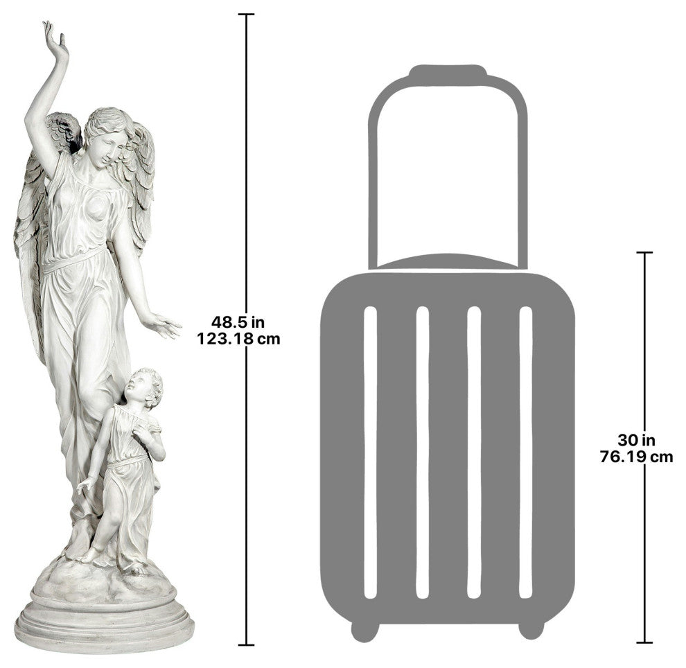 Queen of Angels Guardian Angel Statue