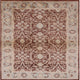 Ahgly Company Indoor Square Mid-Century Modern Area Rugs, 3' Square