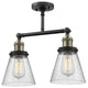 Innovations Lighting 208C-Bab-G64 2 Light Semi-Flush Mount