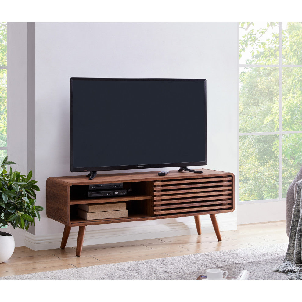 Wilson Slat Low TV Stand, 45.5"