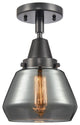 INNOVATIONS LIGHTING 447-1C-BK-G173 Fulton Flush Mount