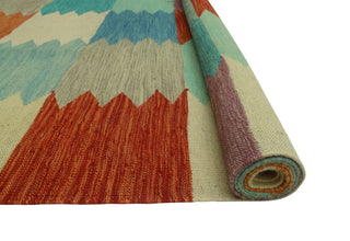 Winchester Kilim Sabur Rust/Green Rug, 6'9x9'10