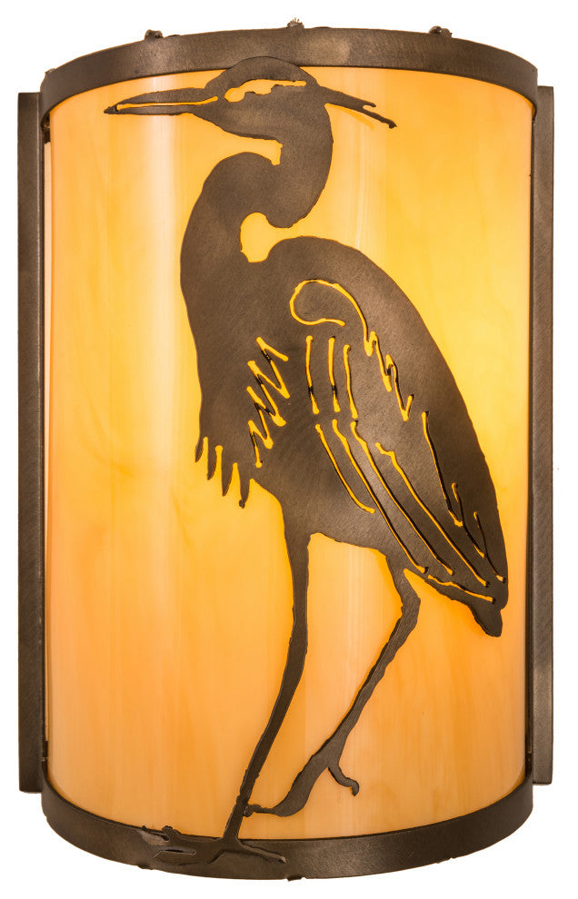 8W Heron Wall Sconce