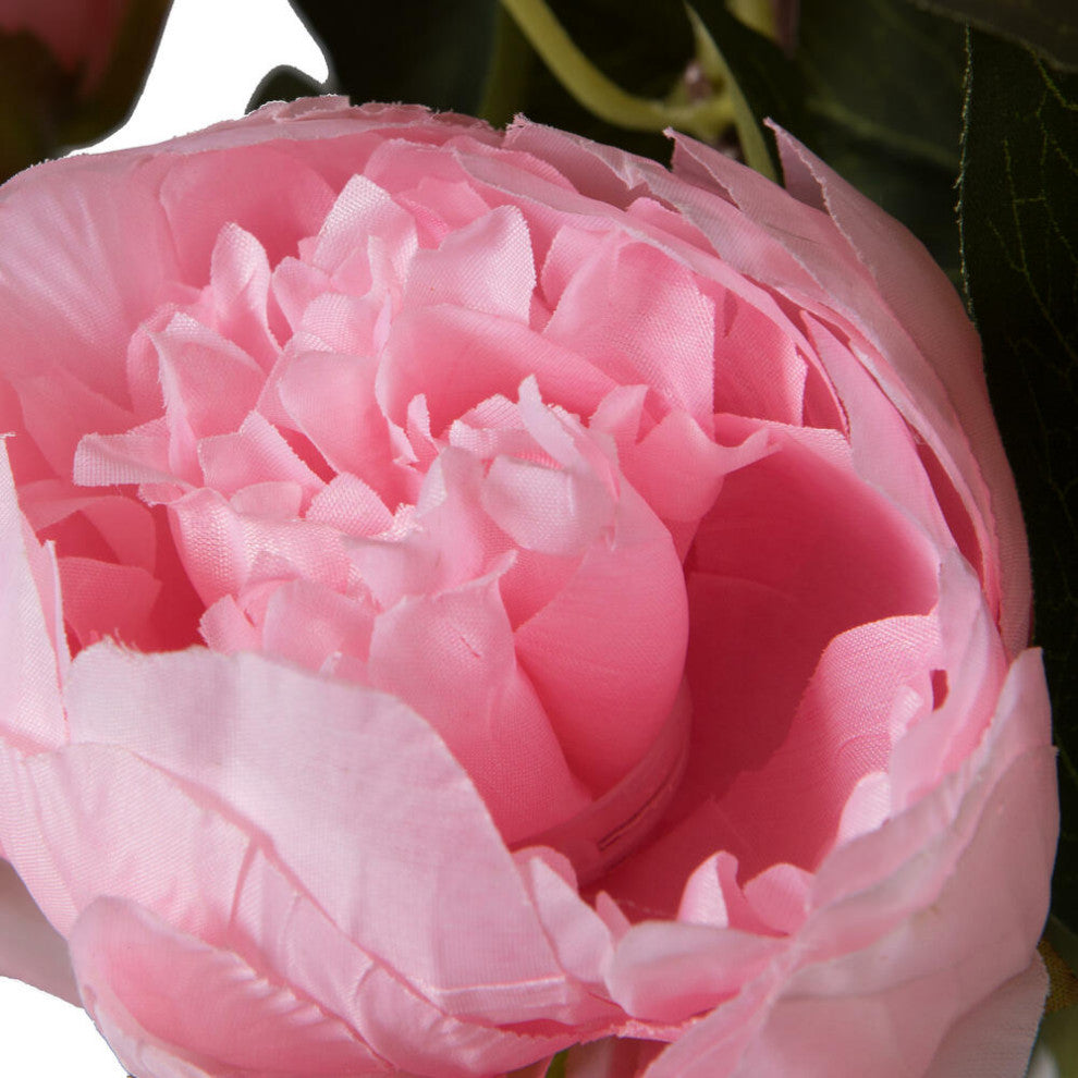Vickerman 23" Artificial Brush Pink Peony Spray