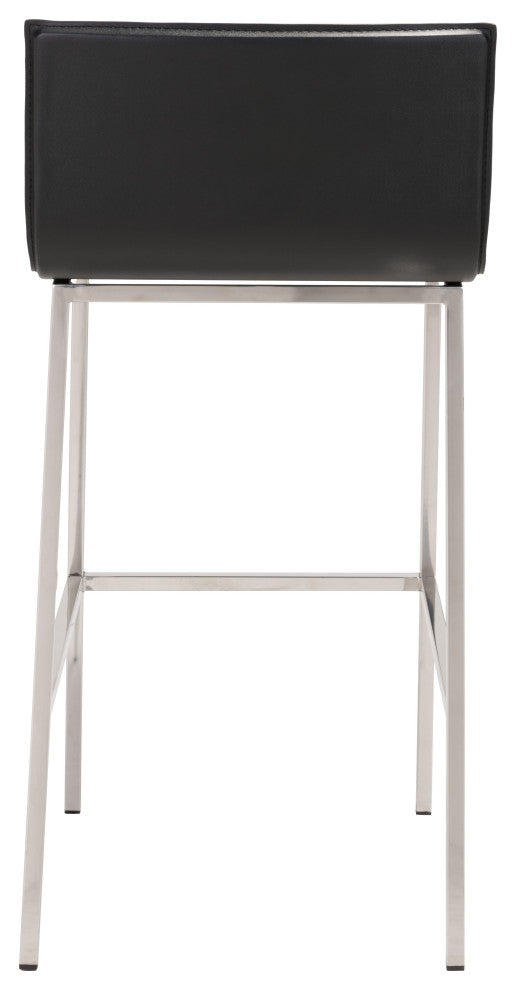 Marina Barstool, Set of 2 Black