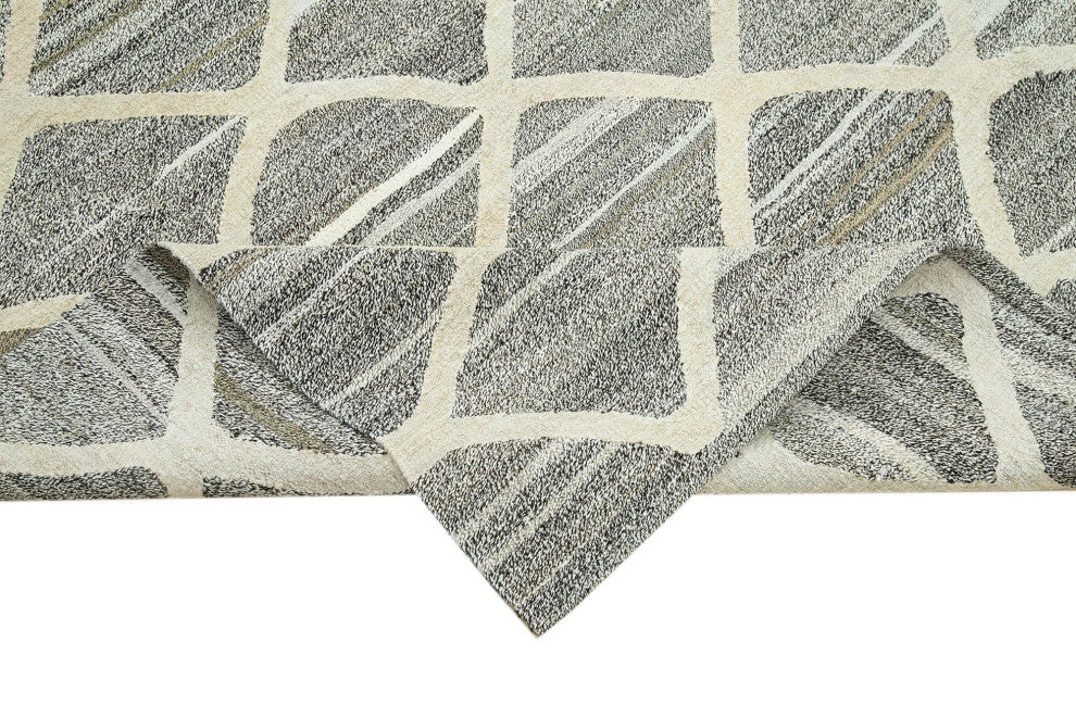 Rug N Carpet - Hand-knotted Turkish 8' 0'' x 10' 1'' Unique Wool Kilim Rug