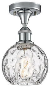 Innovations 516-1C-PC-G1215-6-LED 1-Light Semi-Flush Mount, Polished Chrome