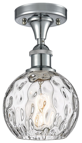 Innovations 516-1C-PC-G1215-6-LED 1-Light Semi-Flush Mount, Polished Chrome