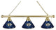 Holland Nashville Predators 3-Shade Billiard Light - Brass Fixture