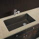 Transolid Radius Granite 31-in Undermount Kitchen Sink