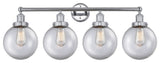 Beacon 4-Light 33.5" Bath Vanity-Light Polished Chrome
