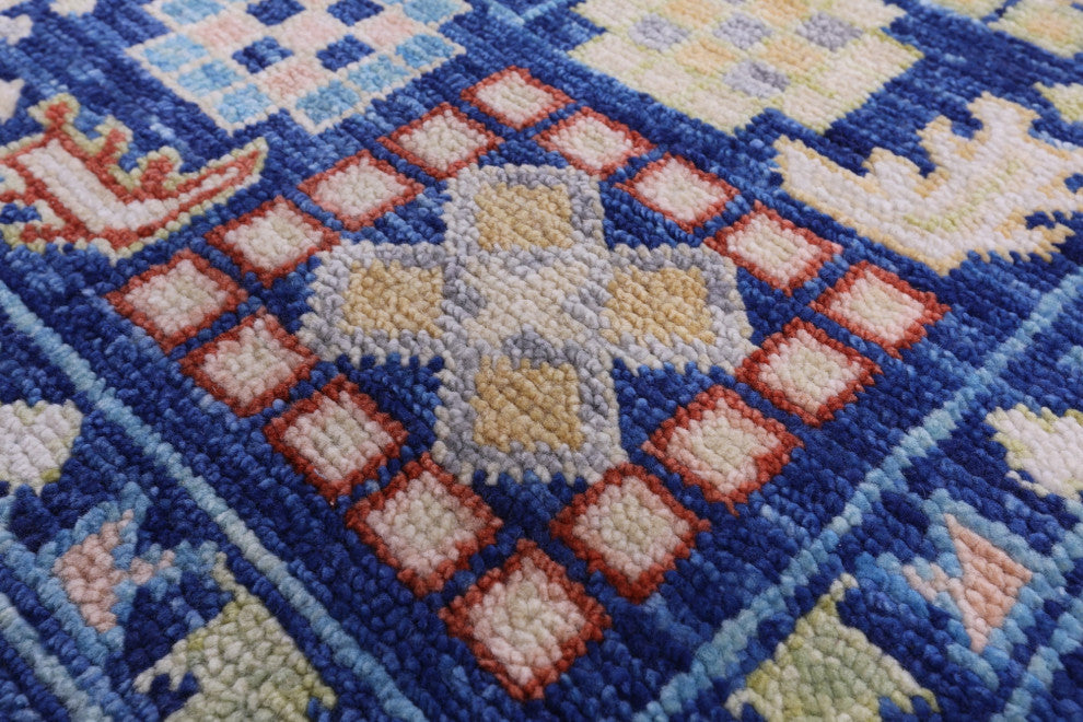 8' 2" X 10' 1" Turkish Oushak Handmade Wool Rug - Q14948