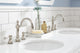 60" Wide Pure White Double Sink Quartz Carrara Bathroom Vanity