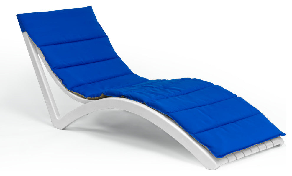 Chaise Pad for 087 Slim Chaise Pacific Blue
