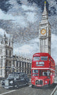 Mosaic Art, London, 48"x80"
