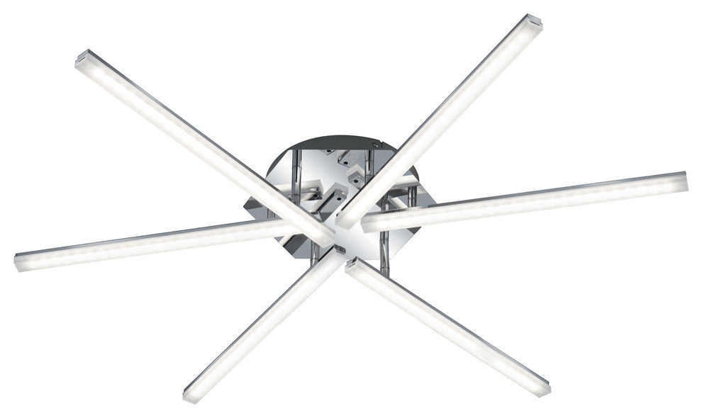 Sandro LED Ceiling Light, Chrome
