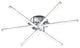 Sandro LED Ceiling Light, Chrome