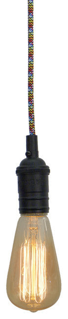 Rainbow Black Pendant Light