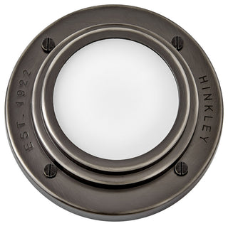 Hinkley Porte Extra Small Flush Mount Or Sconce, Black Oxide