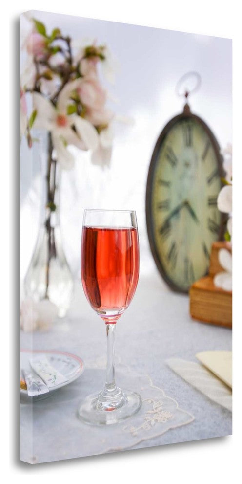 "Wine - 5" By Alan Blaustein, Giclee Print on Gallery Wrap Canvas, Ready to Hang