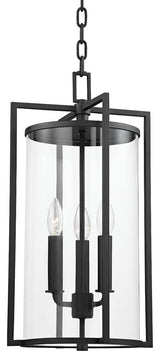 Troy Lighting F1146 Percy 3 Light 11"W Outdoor Taper Candle Multi - Texture